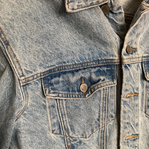 Vintage J. Galt Light Wash Denim Jacket Men’s Size Small - Picture 3 of 7